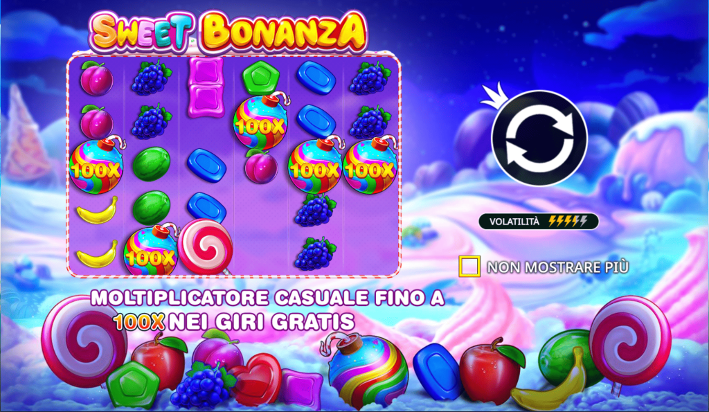 Sweet Bonanza giocare
